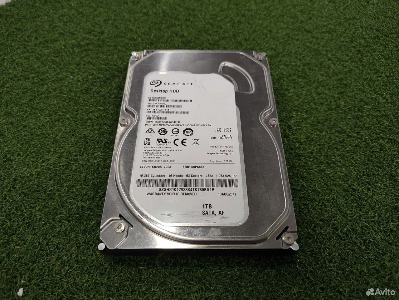 Жесткий диск 3.5" 1Tb Seagate #M57 — фото 1