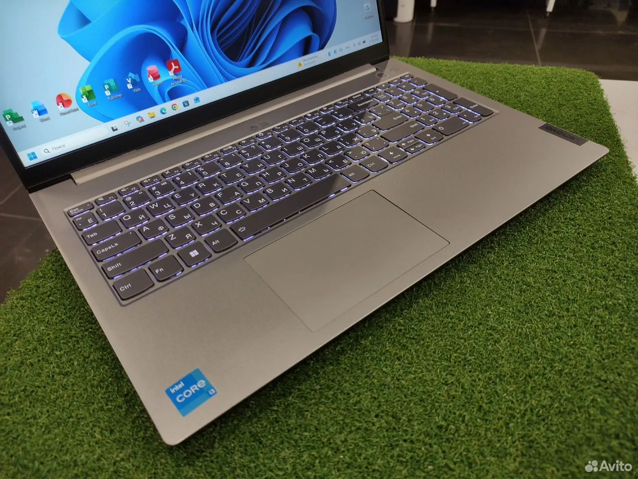 Lenovo 15.6" Core i3 1115G4/8G DDR4/SSD 256G #A82 — фото 2