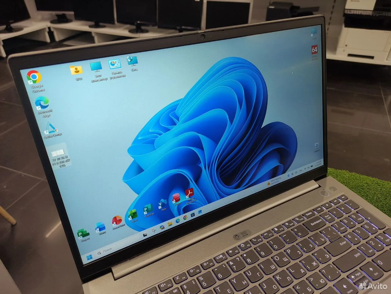 Lenovo 15.6" Core i3 1115G4/8G DDR4/SSD 256G #A82 — фото 3