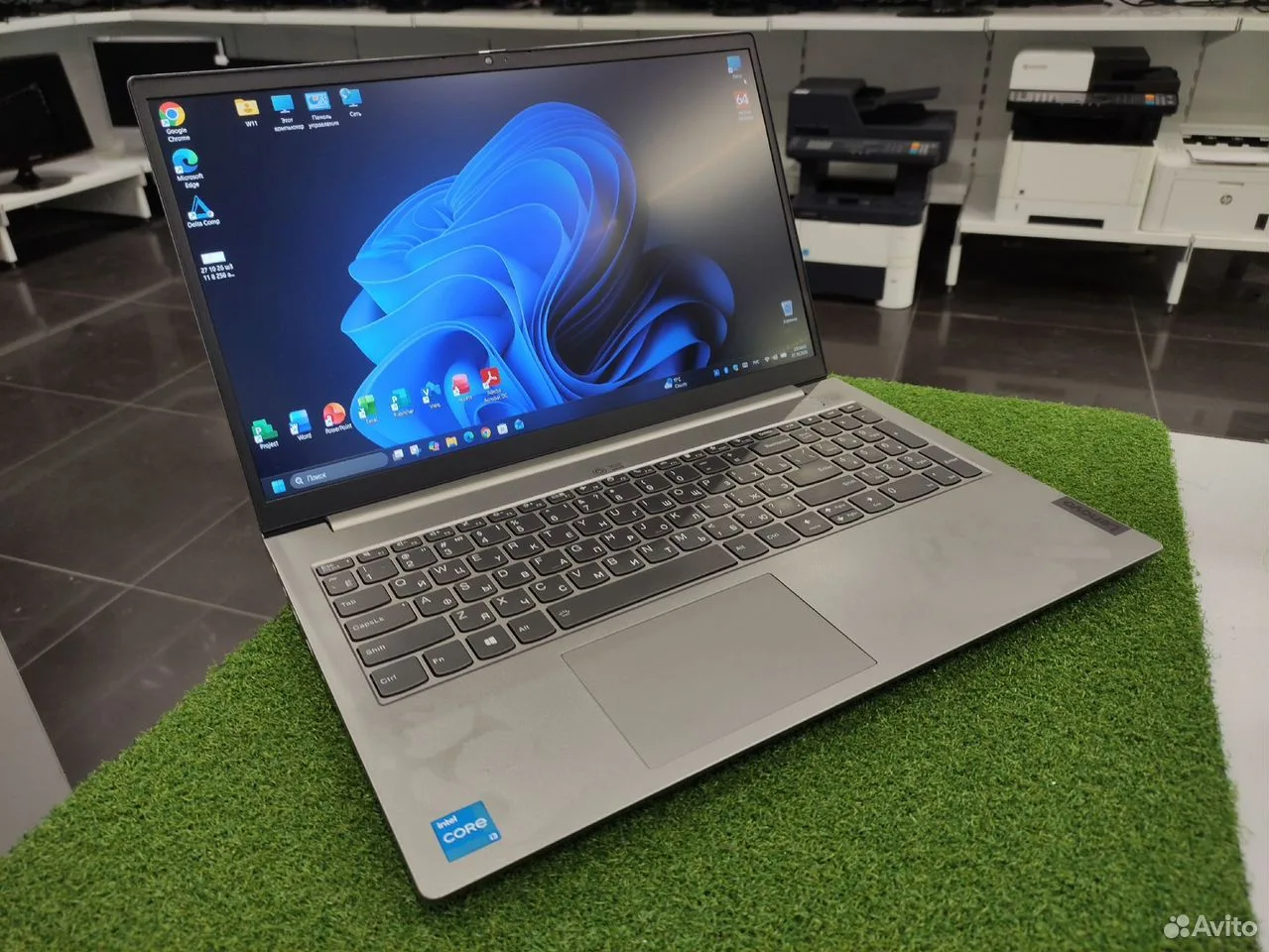 Lenovo 15.6" Core i3 1115G4/8G DDR4/SSD 256G #A83 — фото 1