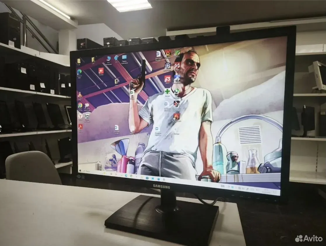 Монитор 22" Samsung S22c200bw VGA — фото 1
