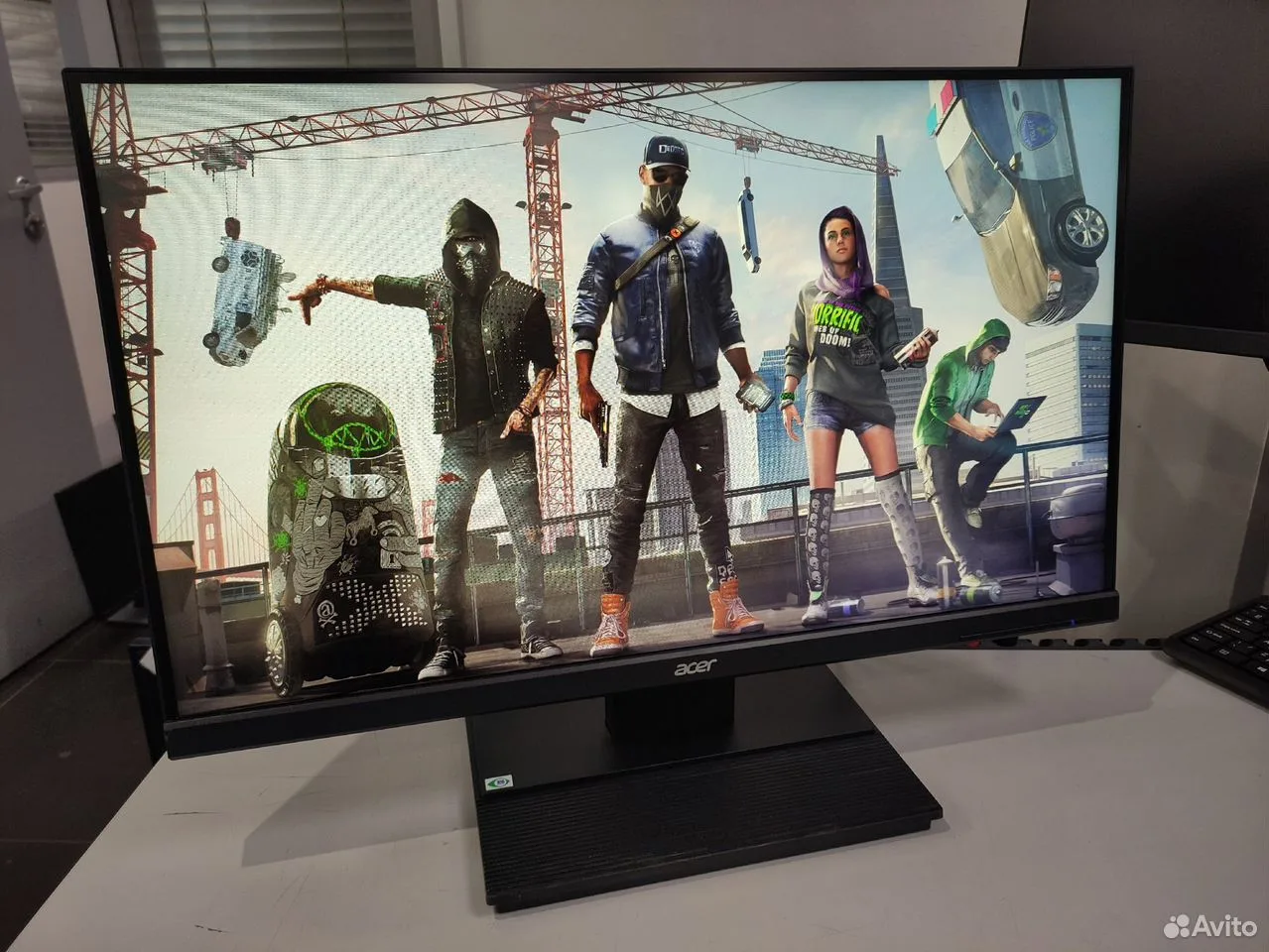 Монитор 27" acer VA VGA hdmi DVI V276HL — фото 1