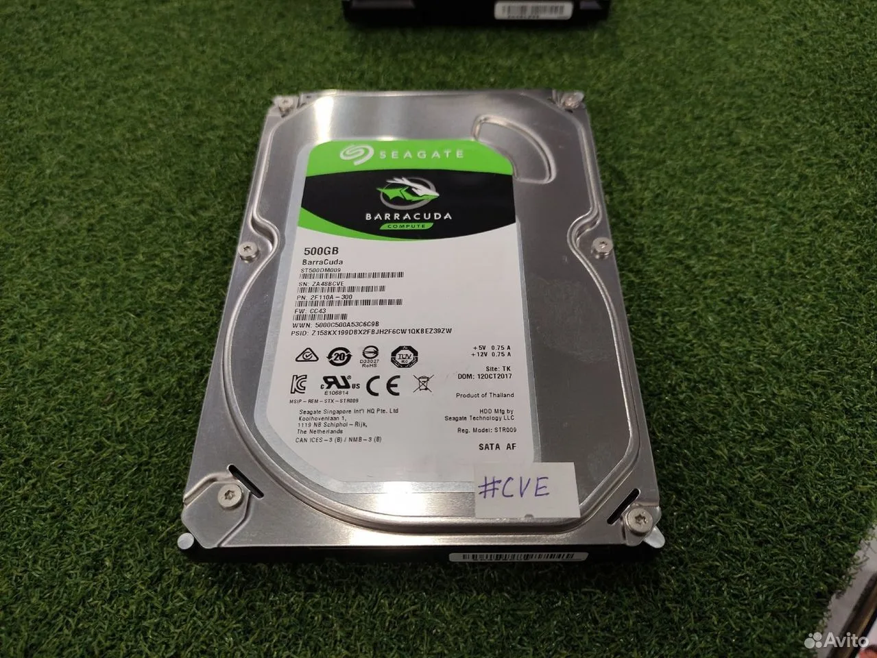 Жесткий диск 3.5" 500Gb Seagate #CVE — фото 1