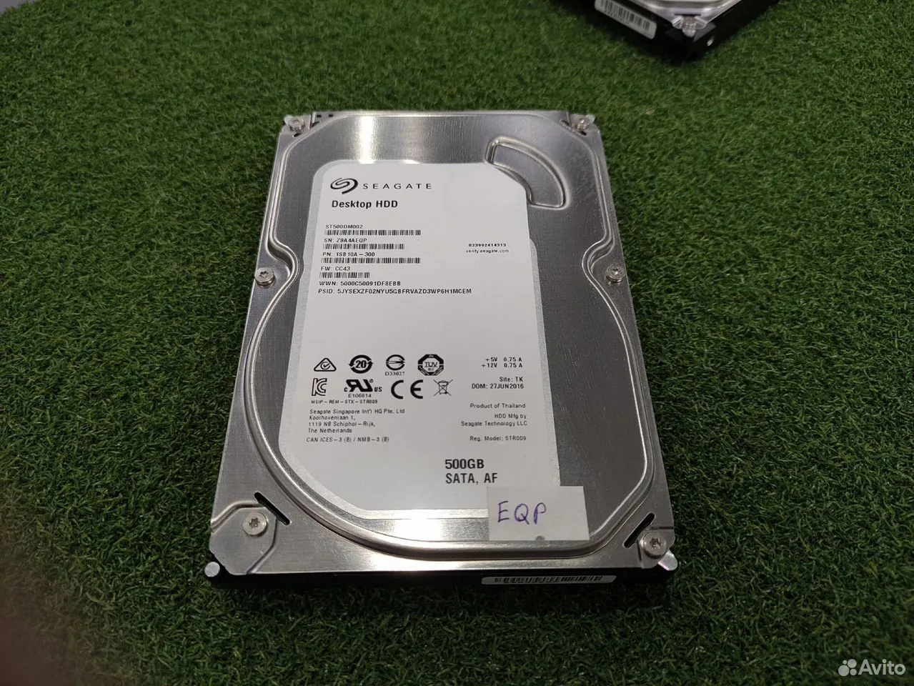 Жесткий диск 3.5" 500Gb Seagate #EQP — фото 1