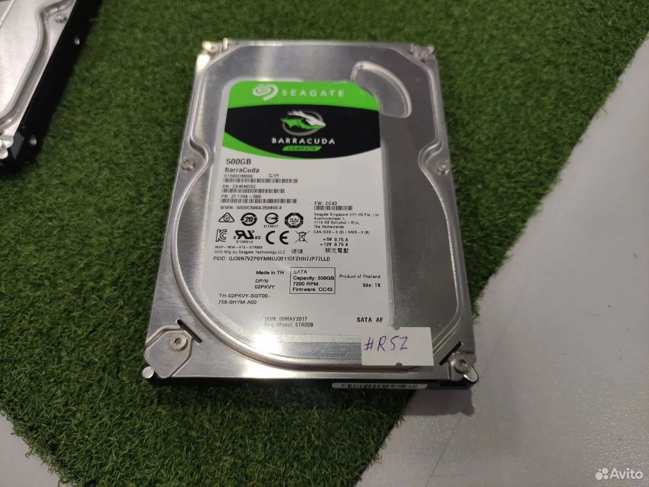 Жесткий диск 3.5" 500Gb Seagate #R5Z — фото 1