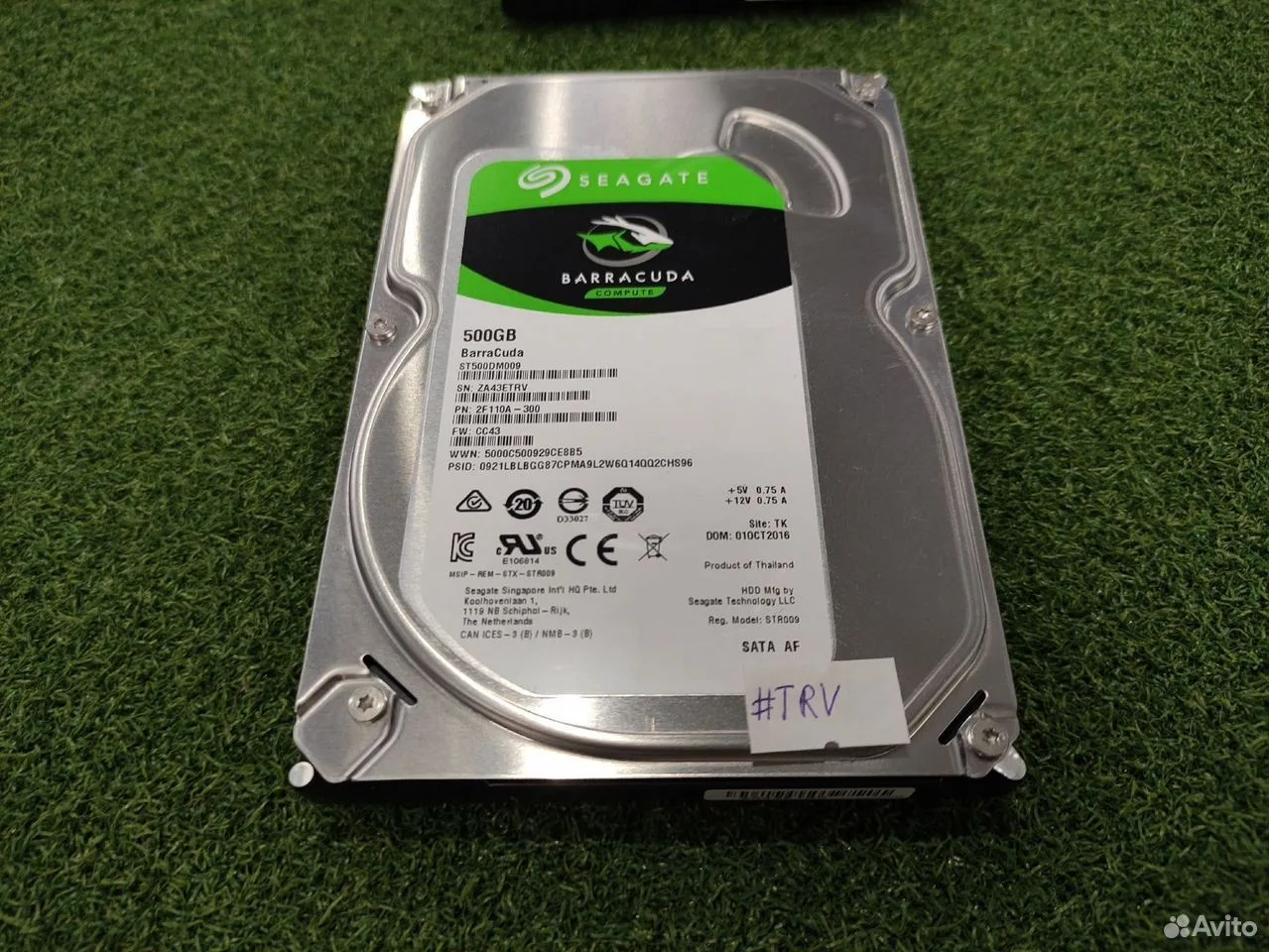 Жесткий диск 3.5" 500Gb Seagate #TRV — фото 1