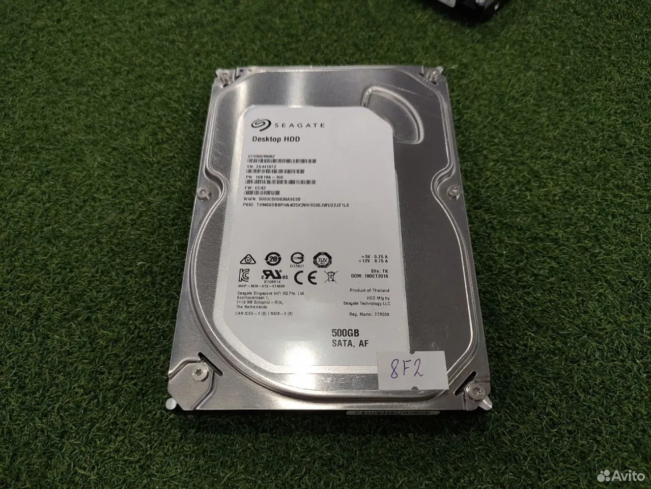 Жесткий диск 3.5" 500Gb Seagate #8F2 — фото 1