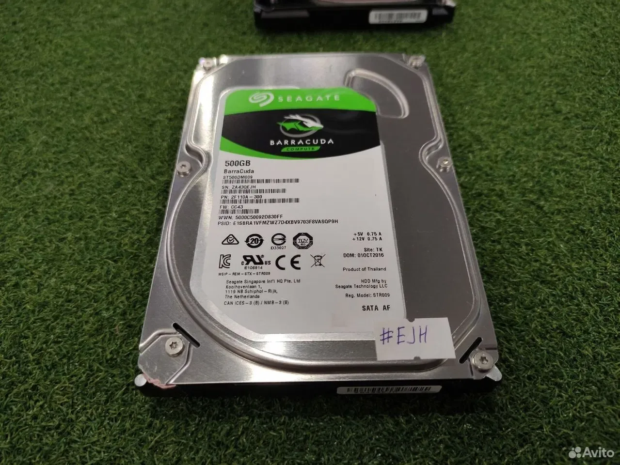Жесткий диск 3.5" 500Gb Seagate #EJH — фото 1
