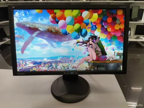 Монитор 24" ViewSonic Full HD VGA DVI