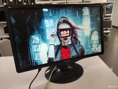Монитор 24" ViewSonic 1920x1080 VGA