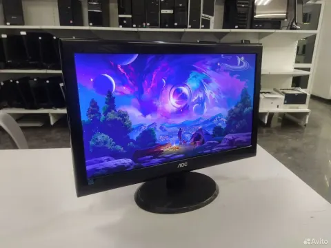 Монитор 20" AOC E2050Sw, 1600x900, TN
