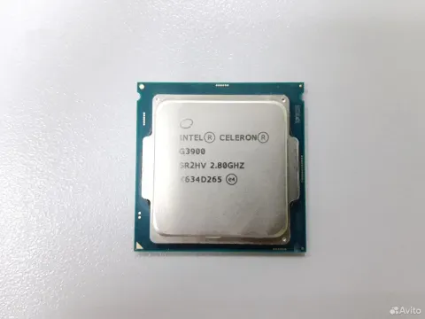 Процессор S1151 Intel Celeron G3900, 2.80GHz