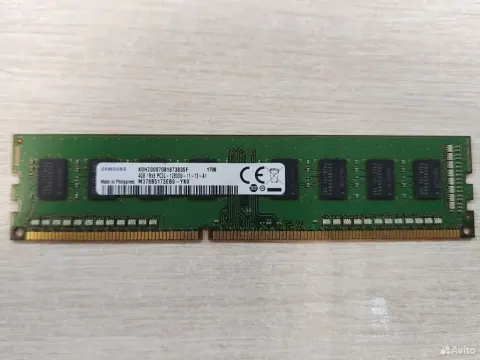 Оперативная память Samsung ddr3L 4Gb 1600Mhz