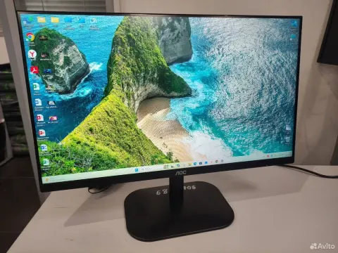 Монитор 24" AOC VA VGA DVI