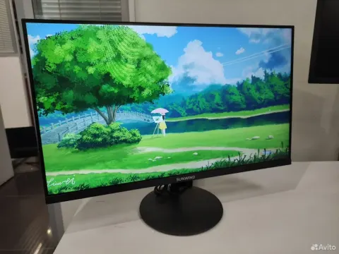 Монитор 24" Sunwind IPS hdmi VGA