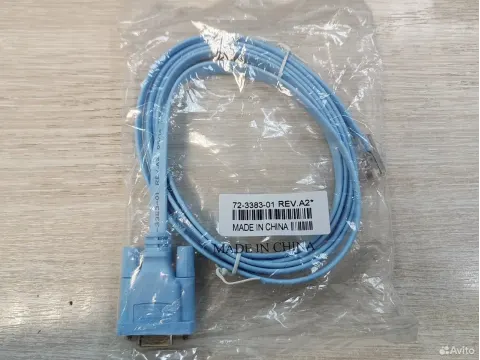 Кабель Cisco CAB-console-RJ45 72-3383-01 rev. A2*