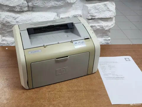 Принтер лазерный HP LaserJet 1020, A4, USB