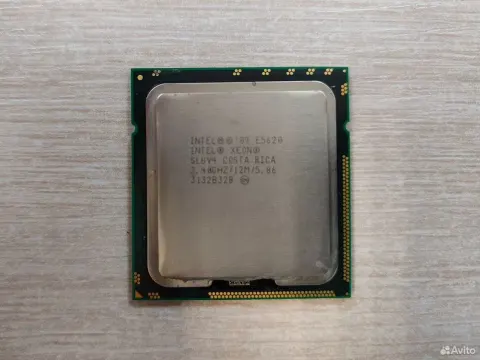 Процессор Intel Xeon E5620 Gulftown LGA1366