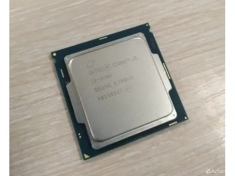 Процессор intel Core i3 6100, s1151, Skylake