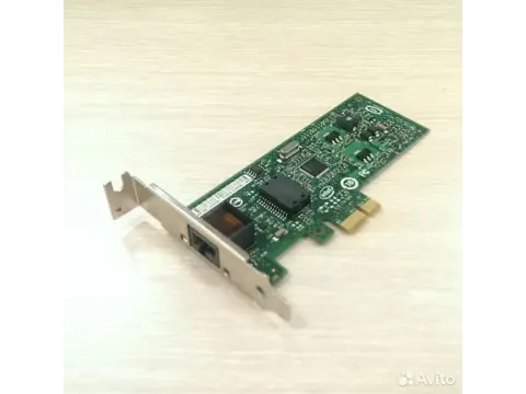 Сетевая карта PCI-E, intel Gigabit Desktope Adapte