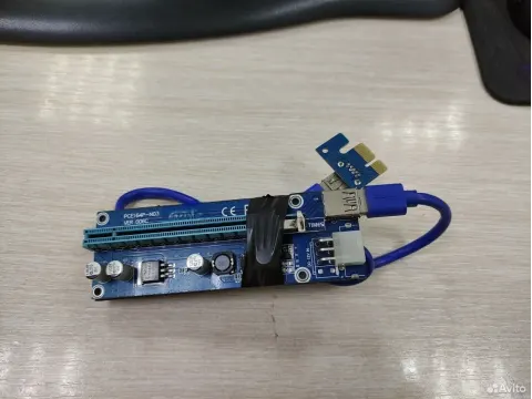 Райзер (удлинитель PCI-E), для майнинга, видеок