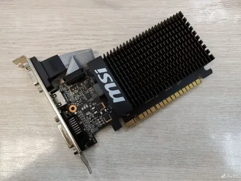 Видеокарта GeForce GT 710 Silent, 2Gb PCI-E
