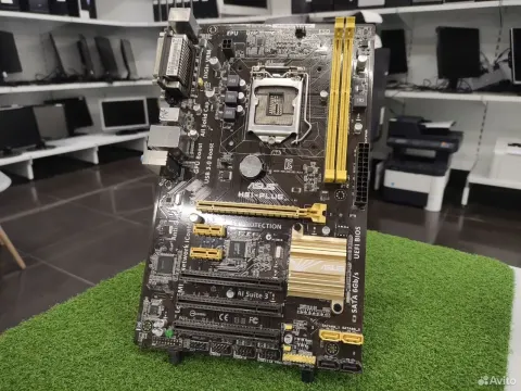 Материнская плата s1150 asus H81-plus