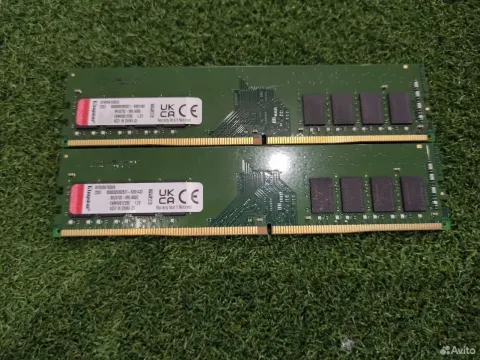 Комплект DDR4 16Gb (8Gb x 2) 2666Mhz Kingston