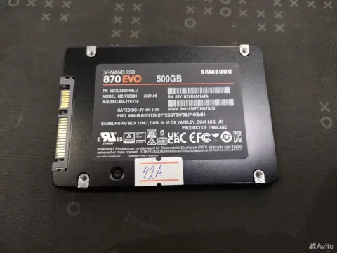 SSD Накопитель Samsung 870 evo #42A